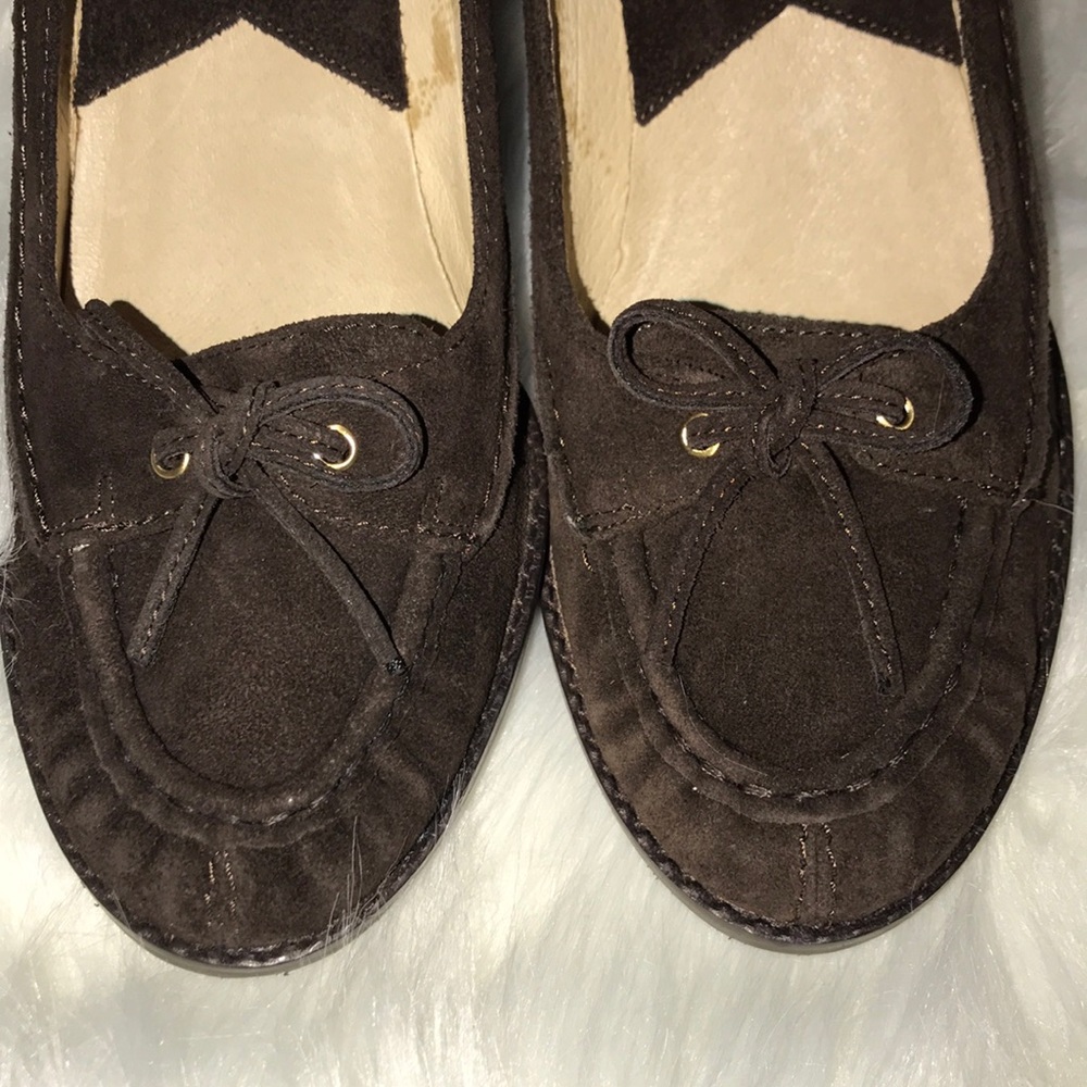 Michael Kors Brown Suede Shoes 7 1/2 - Picture 6 of 7